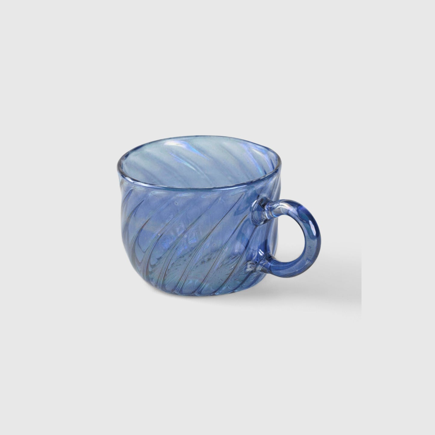 Blue Glass small Coffee / Tea Mug