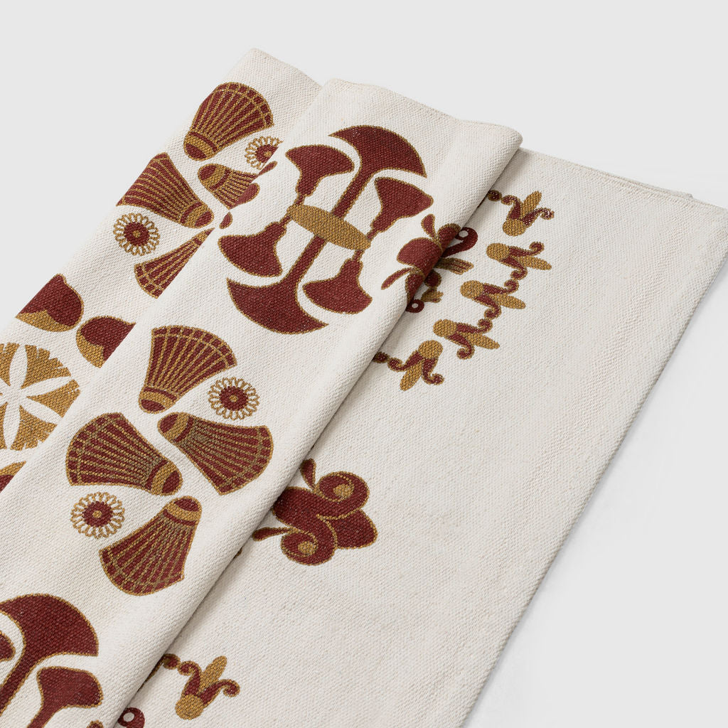 Bordeaux Lotus Rug