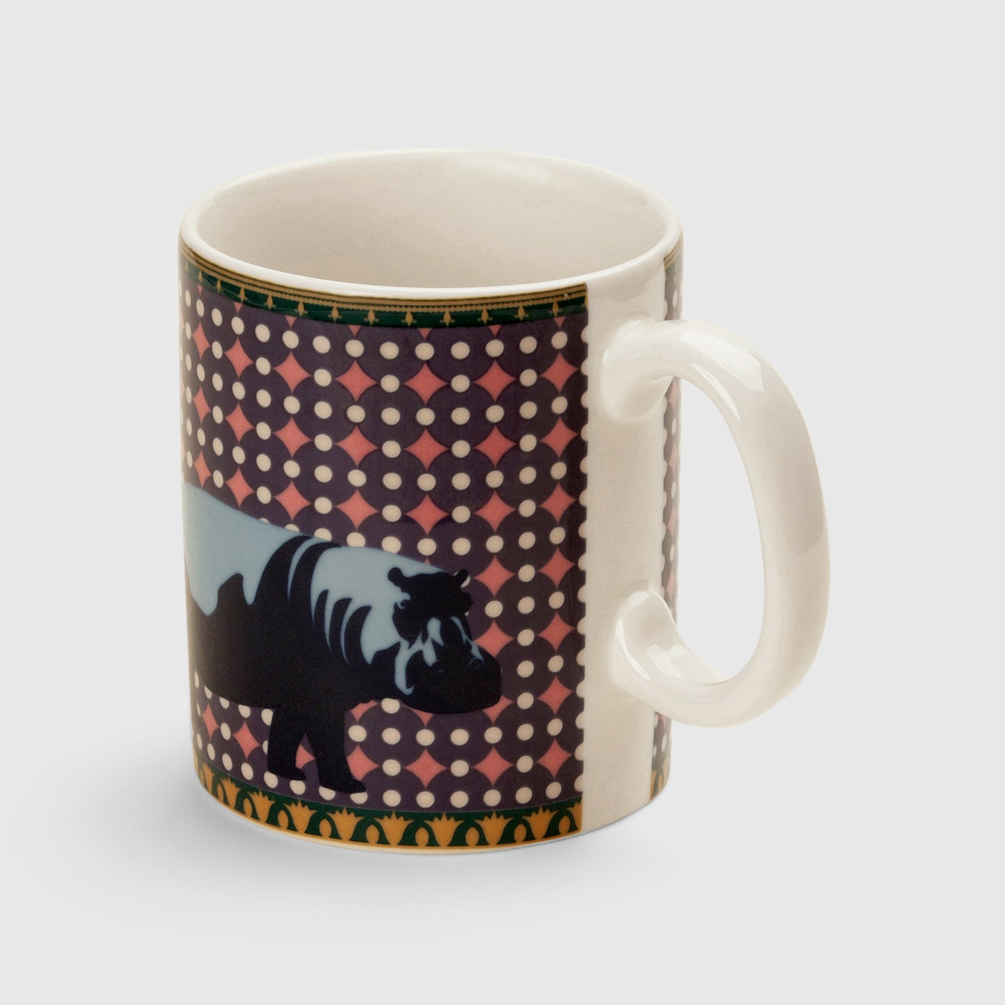 Hippo Animal Mug