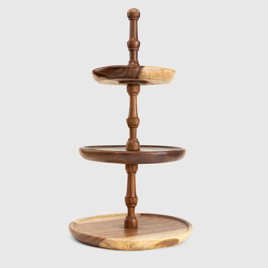 3 Tier Wooden Stand