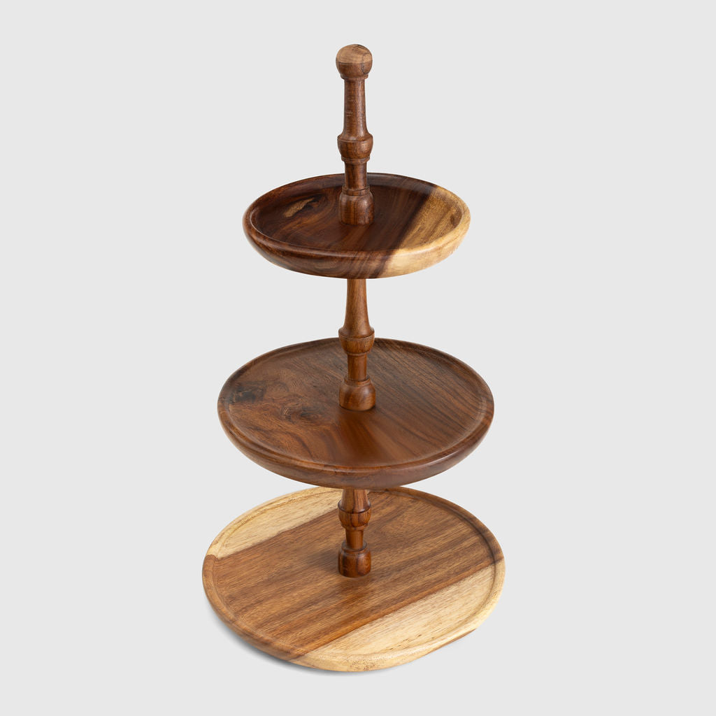 3 Tier Wooden Stand