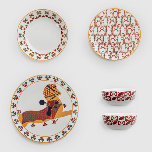 Khaldoun Plate Set