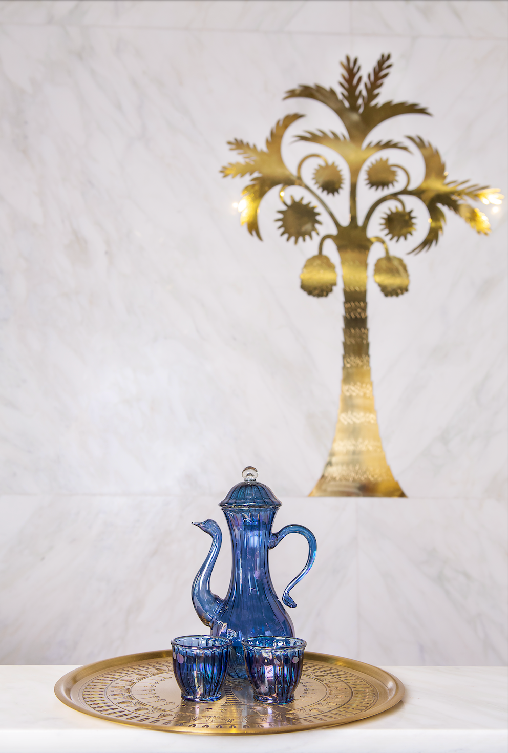 Glass Arabian Coffee Set