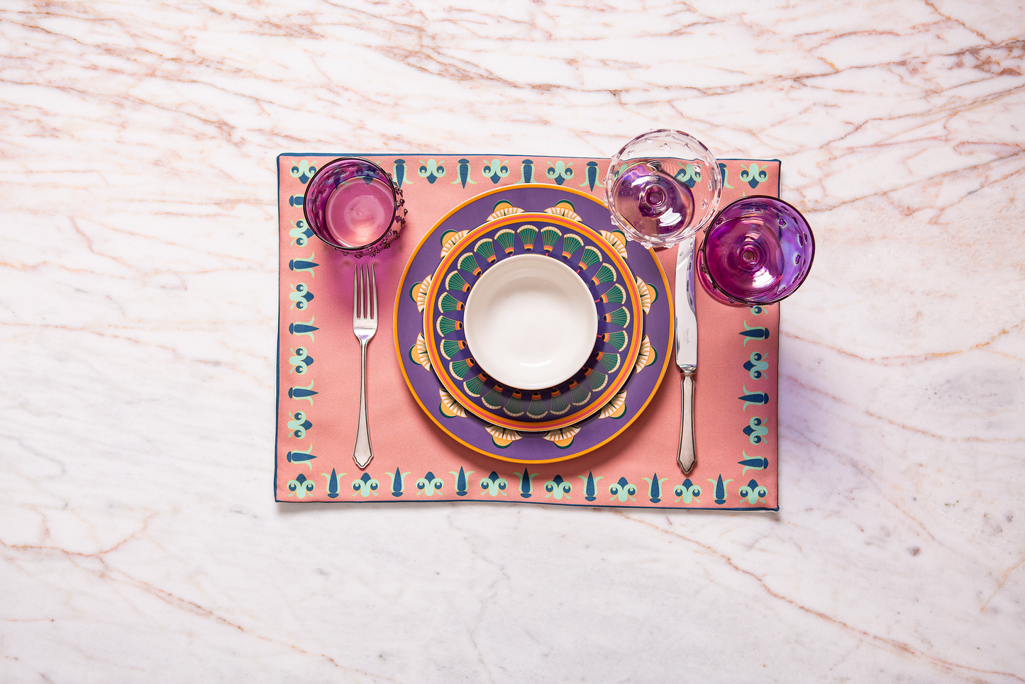 Nakhla Pink Placemat