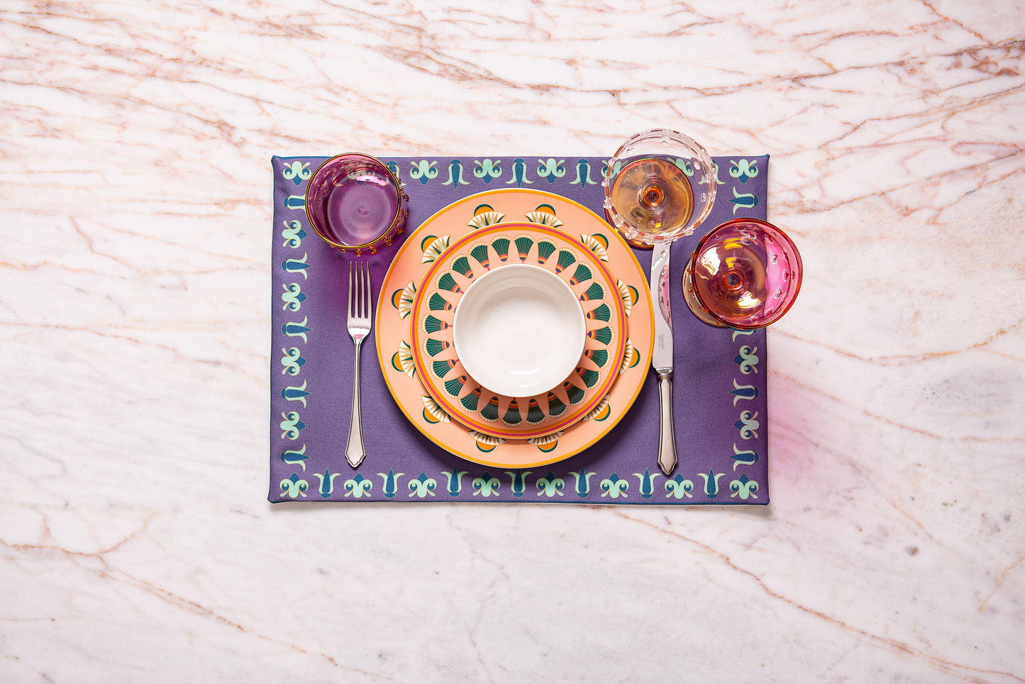 Nakhla Purple Placemat