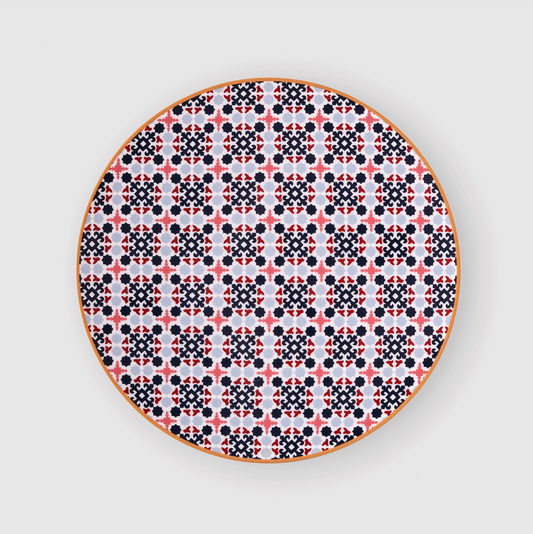 Fustat Blue Serving Plate