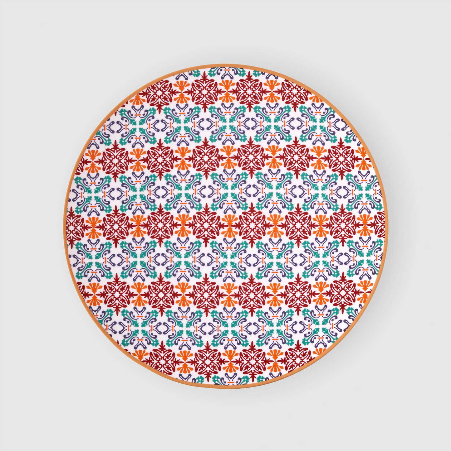 West el Balad Orange Serving Plate