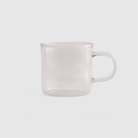 Transparent Glass Mug