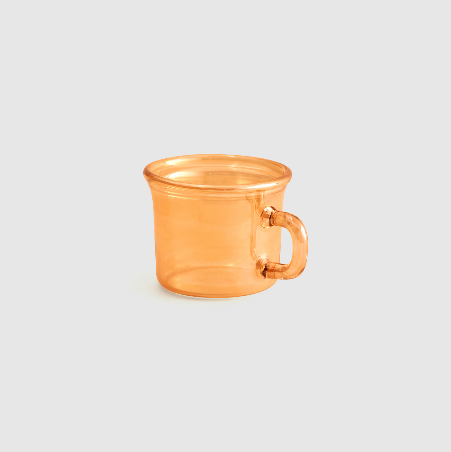 Orange Espresso Glass