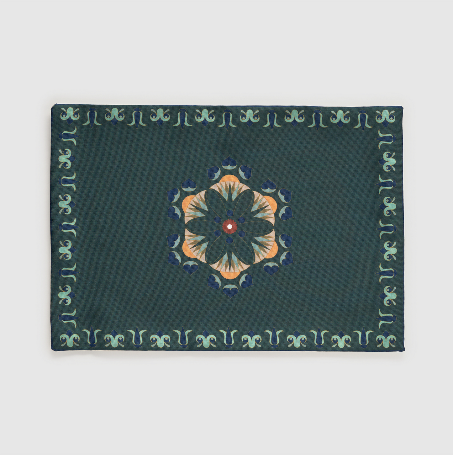 Nakhla Dark Green Placemat
