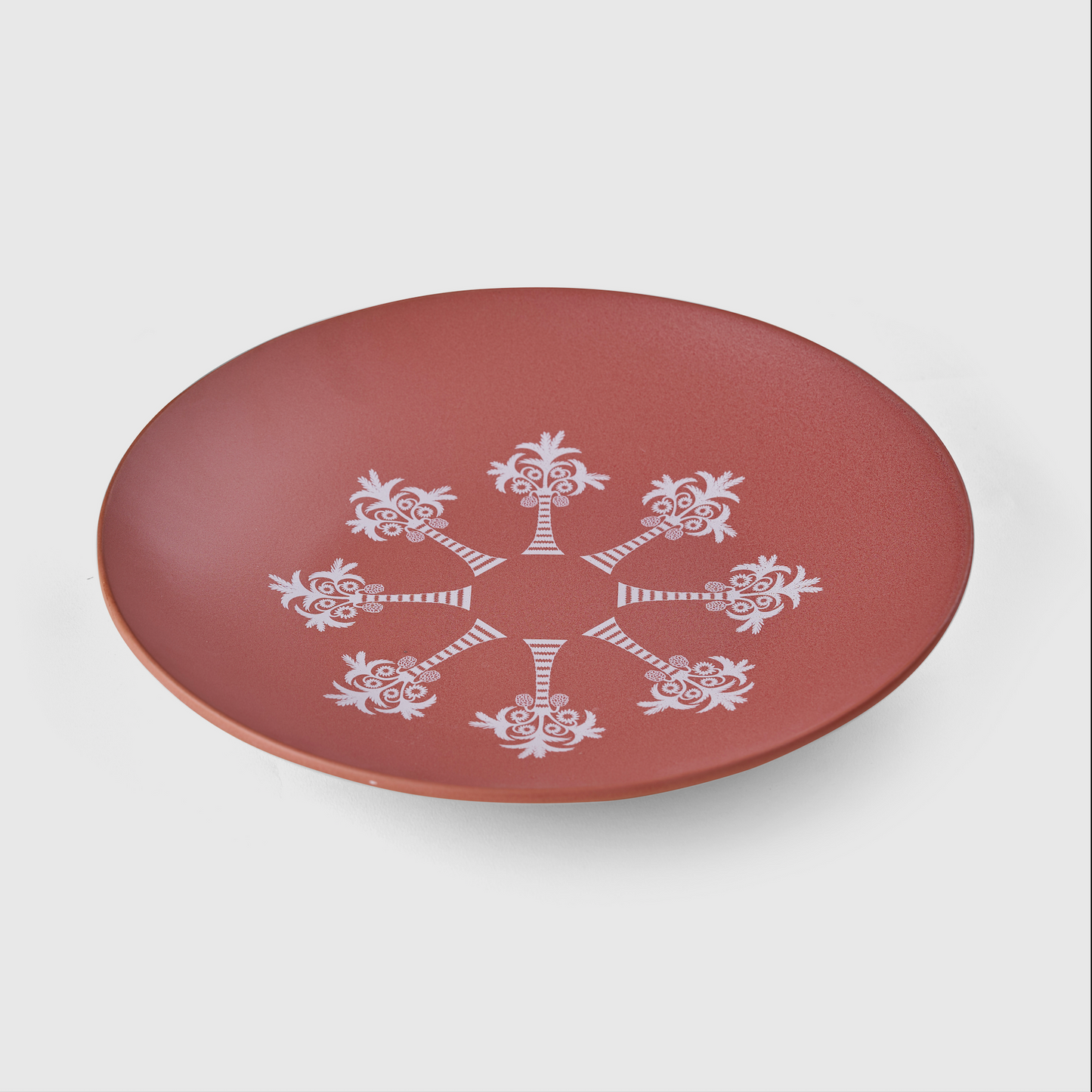 Pink Large Porcelain Serving Plate