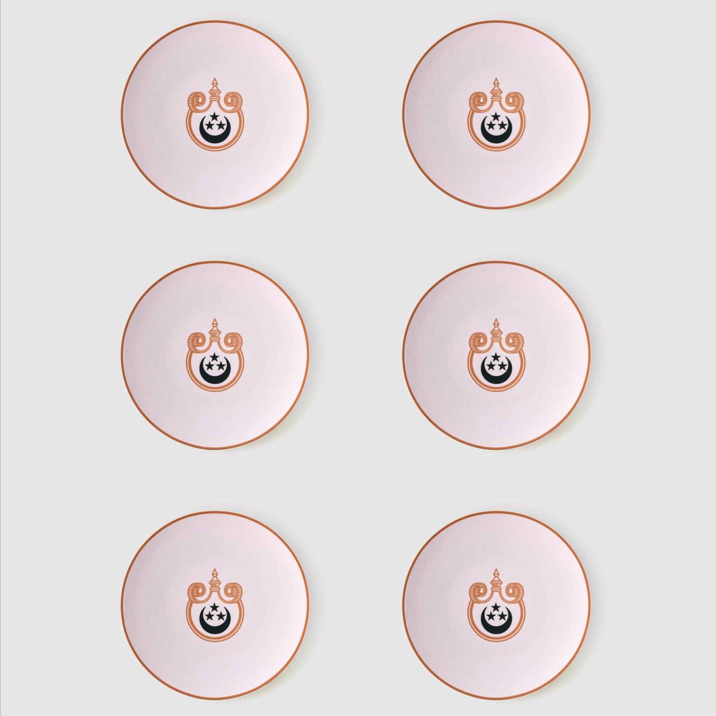 Afandina set of 6 Dinner Plates