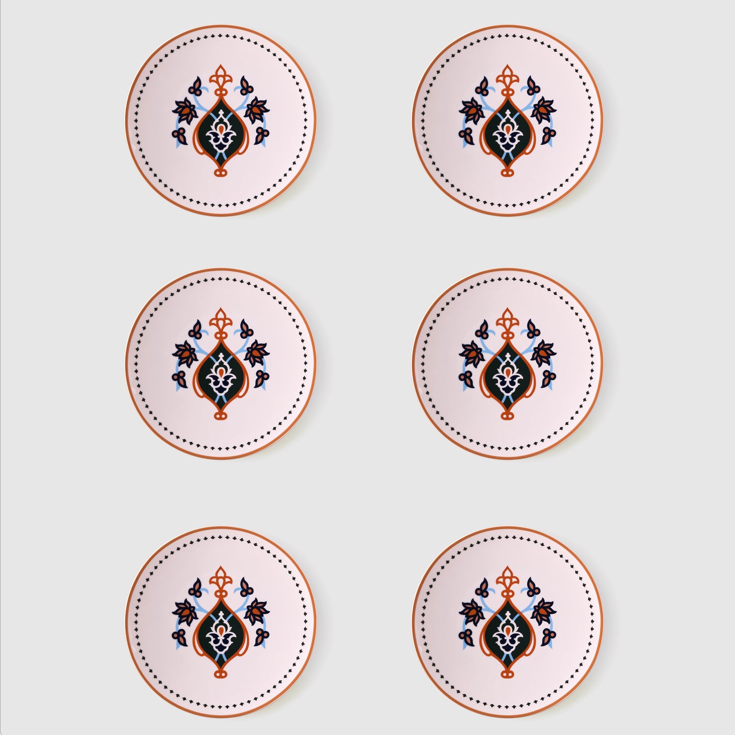 Afnan set of 6 Dinner Plates
