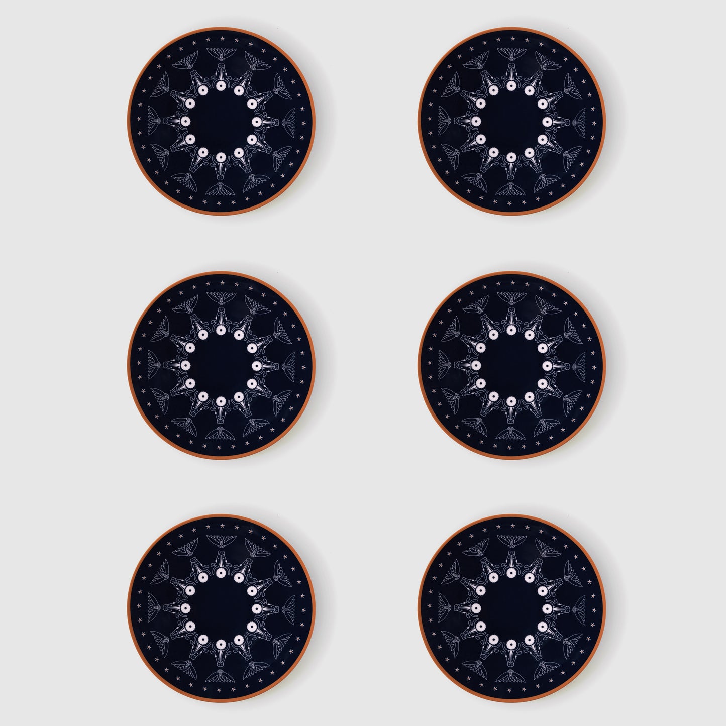 Goran set of 6 Dessert Plates