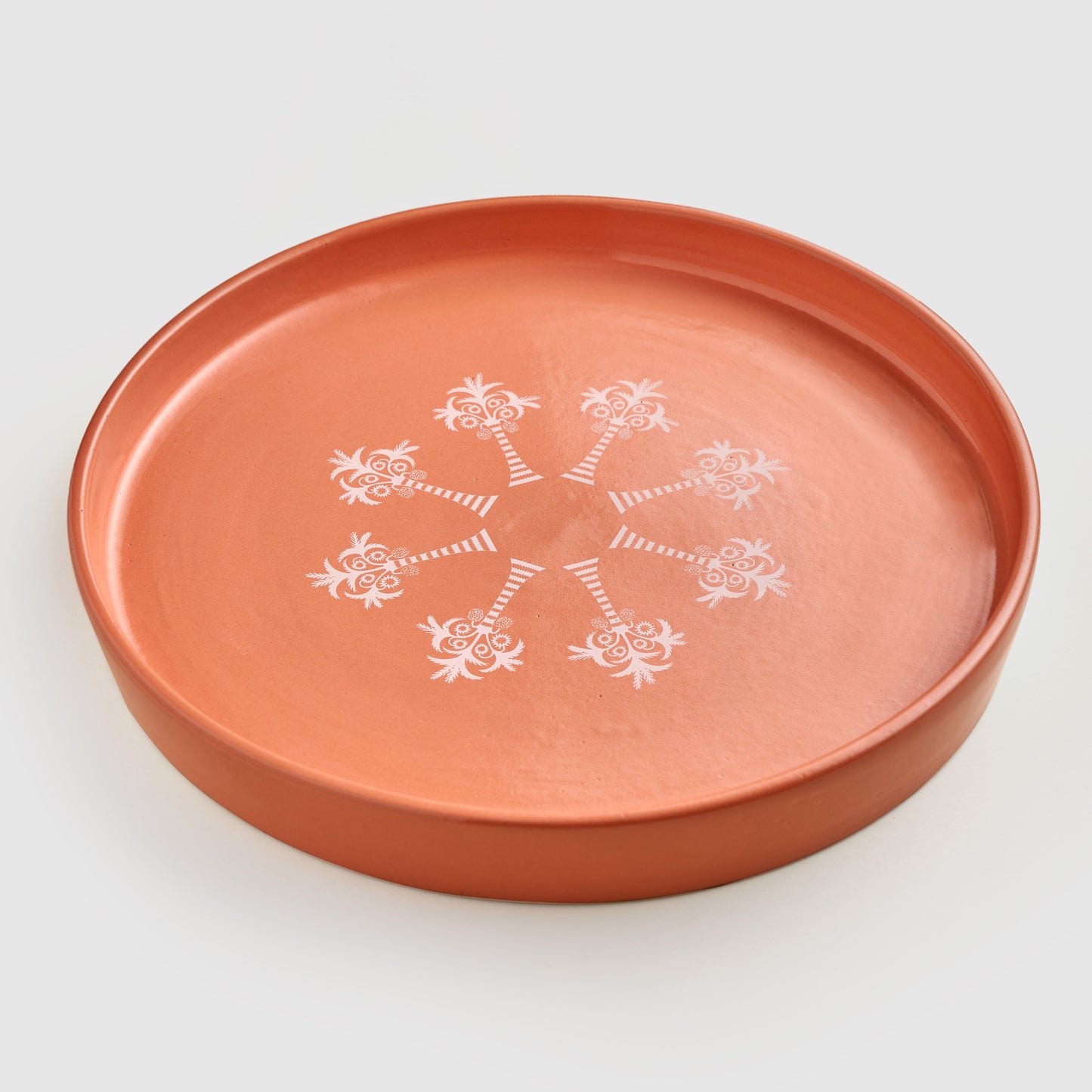 Orange Large Pottery