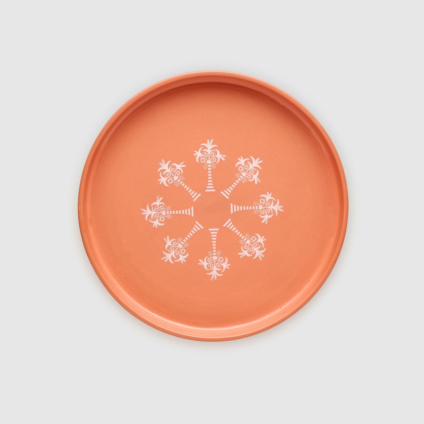 Orange Large Pottery