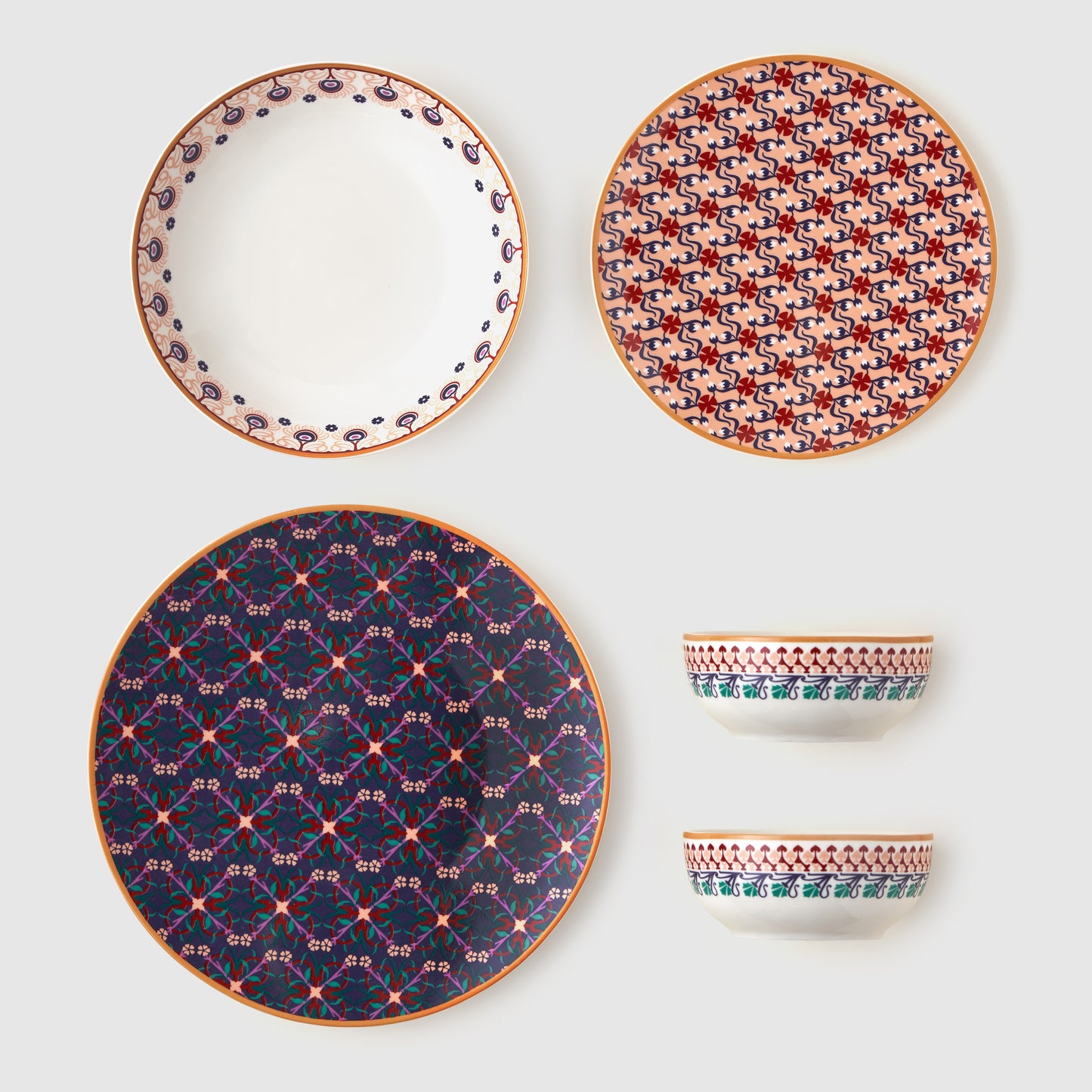 West el Balad Plate set
