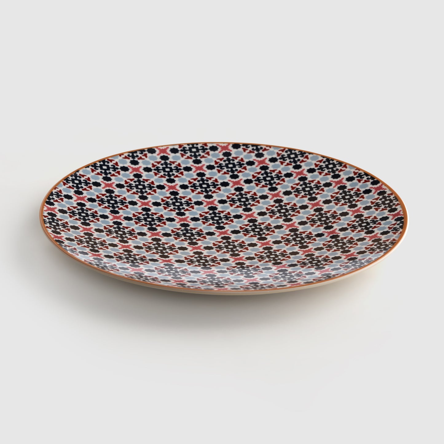 Fustat Blue Serving Plate