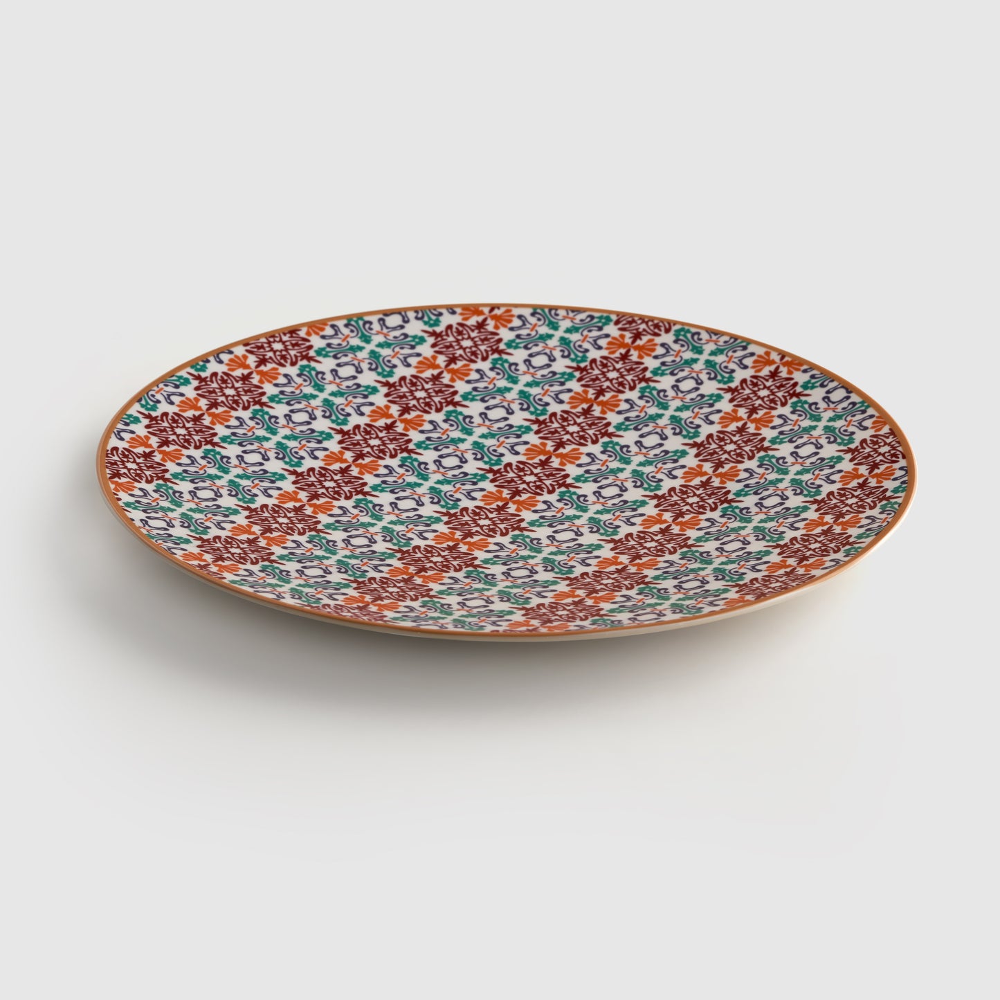 West el Balad Orange Serving Plate