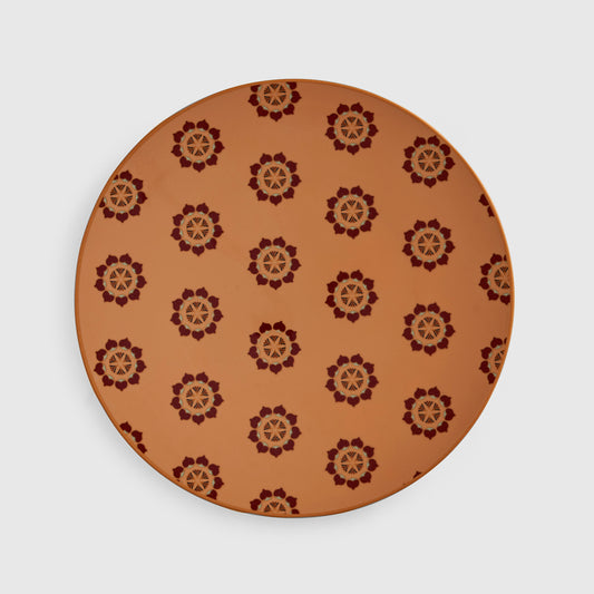 Lotus Beige Serving Plate