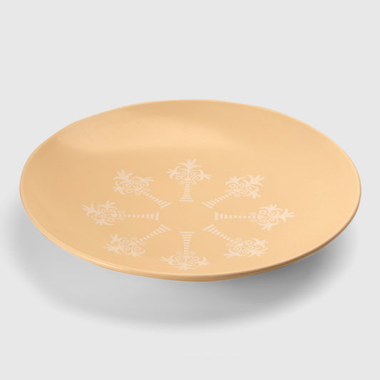 Ivory Large Porcelain Serving Plate