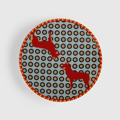 Animal 6 Dessert Plates