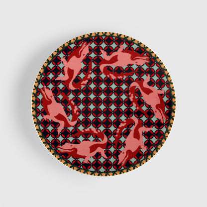 Animals 6 Dinner Plates