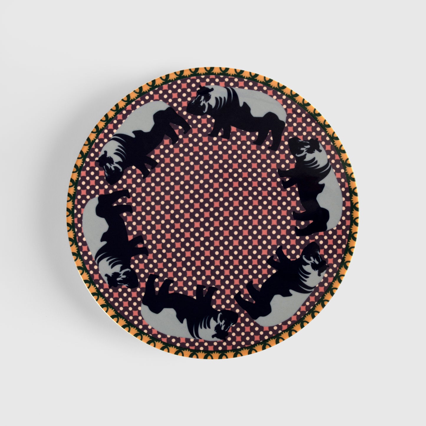 Animals 6 Dinner Plates