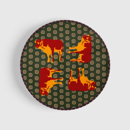 Animal 6 Dessert Plates