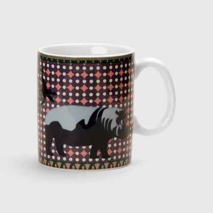 Hippo Animal Mug