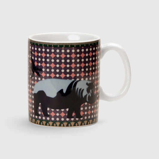 Hippo Animal Mug