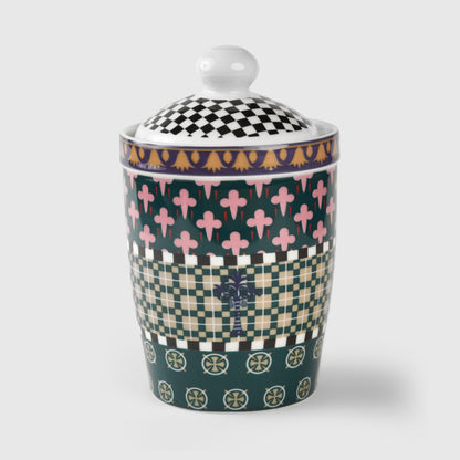 Guardians of the Nile Green Jar