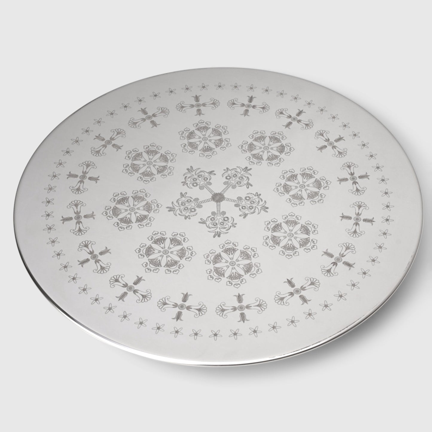 Stainless Steel Elevated Platter