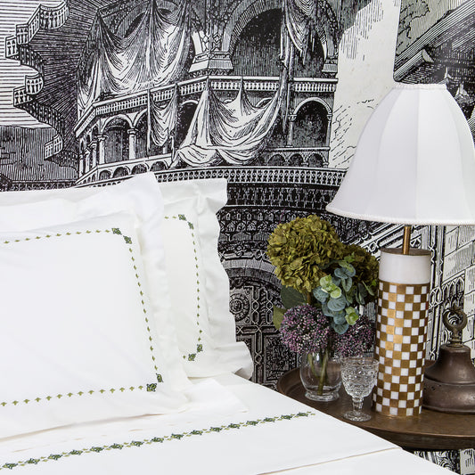 Afnan Green Bed Linen