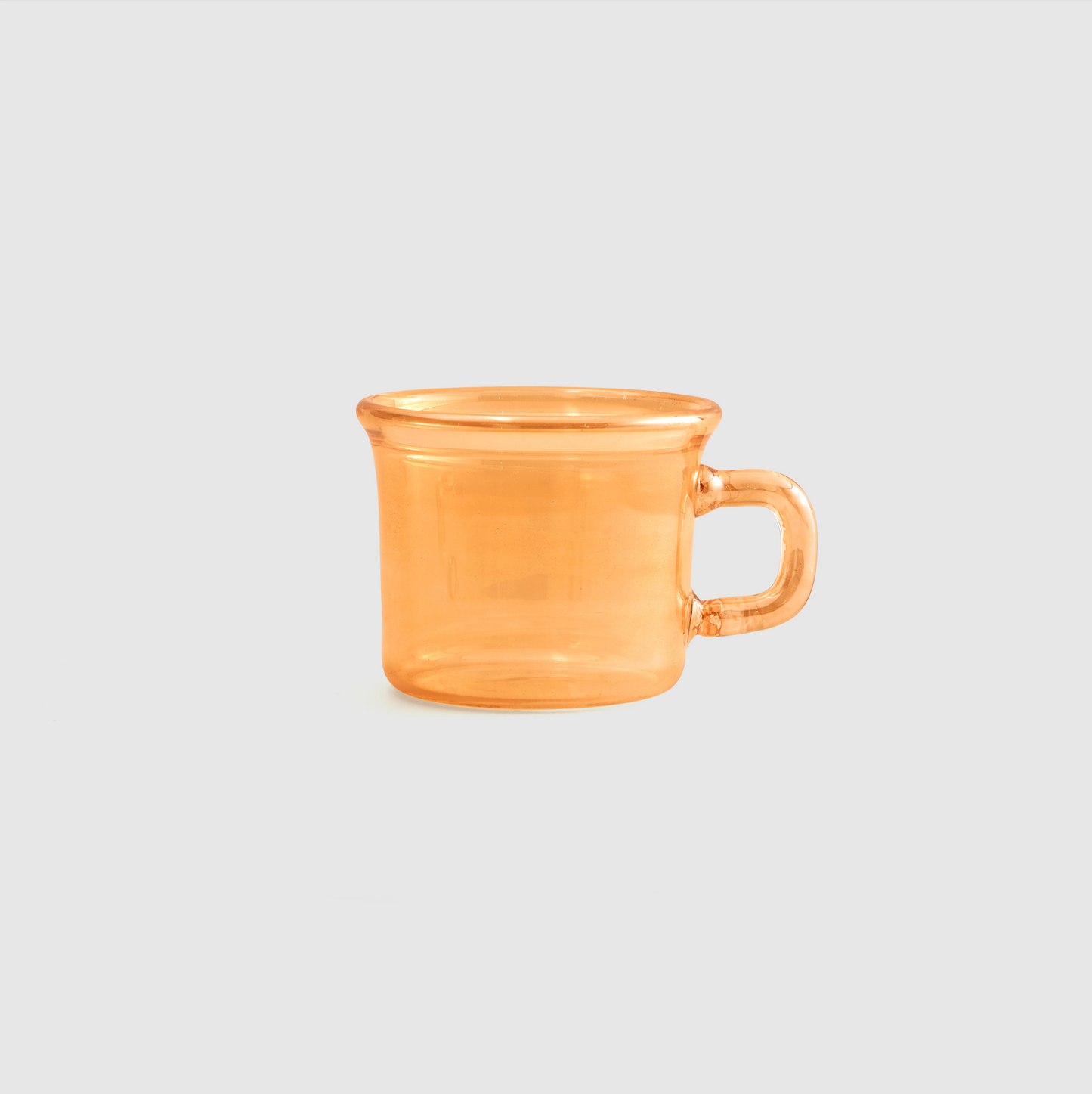 Orange Espresso Glass