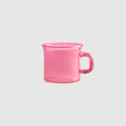 Pink Espresso Glass