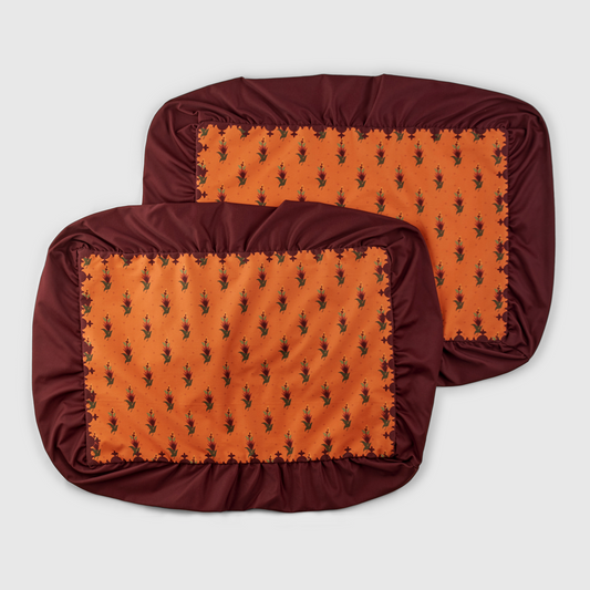 Falaha orange placemats