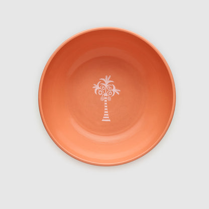 Orange Pottery Bowl