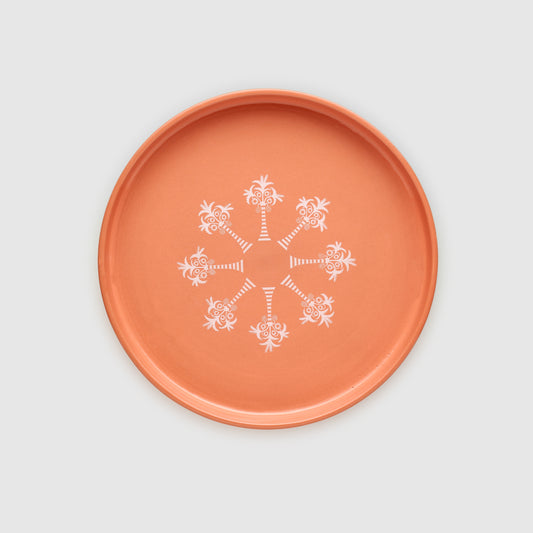 Orange Large Pottery