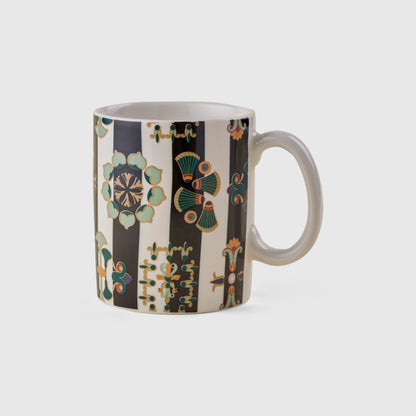 Lotus Black Mug