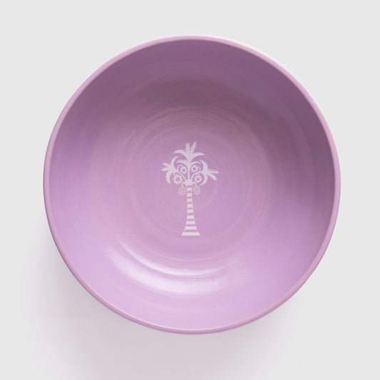 Purple Pottery Bowl