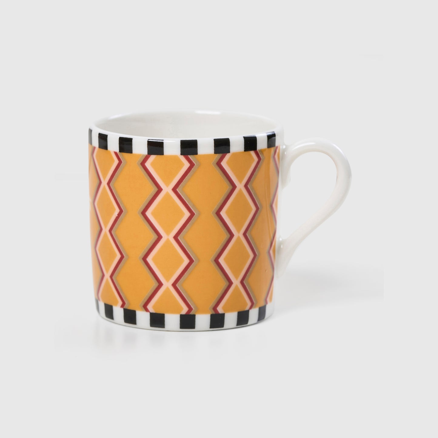 Guardians of the Nile Yellow and Green set of 2 coffee cups