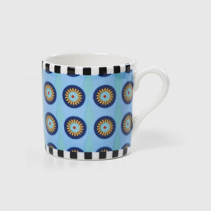Guardians of the Nile Blue and Purple set of 2 coffee cups