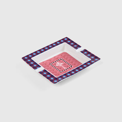 Guardians of the Nile Pink and Blue Ashtray