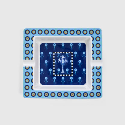 Guardians of the Nile Dark and Light blue Ashtray