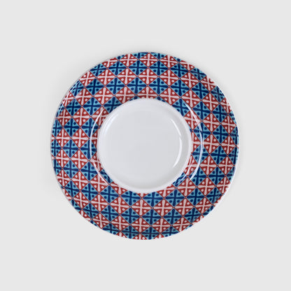 Guardians of the Nile Blue and Red set of 2 coffee cups