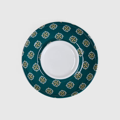 Guardians of the Nile Purple and Dark Green set of 2 coffee cups